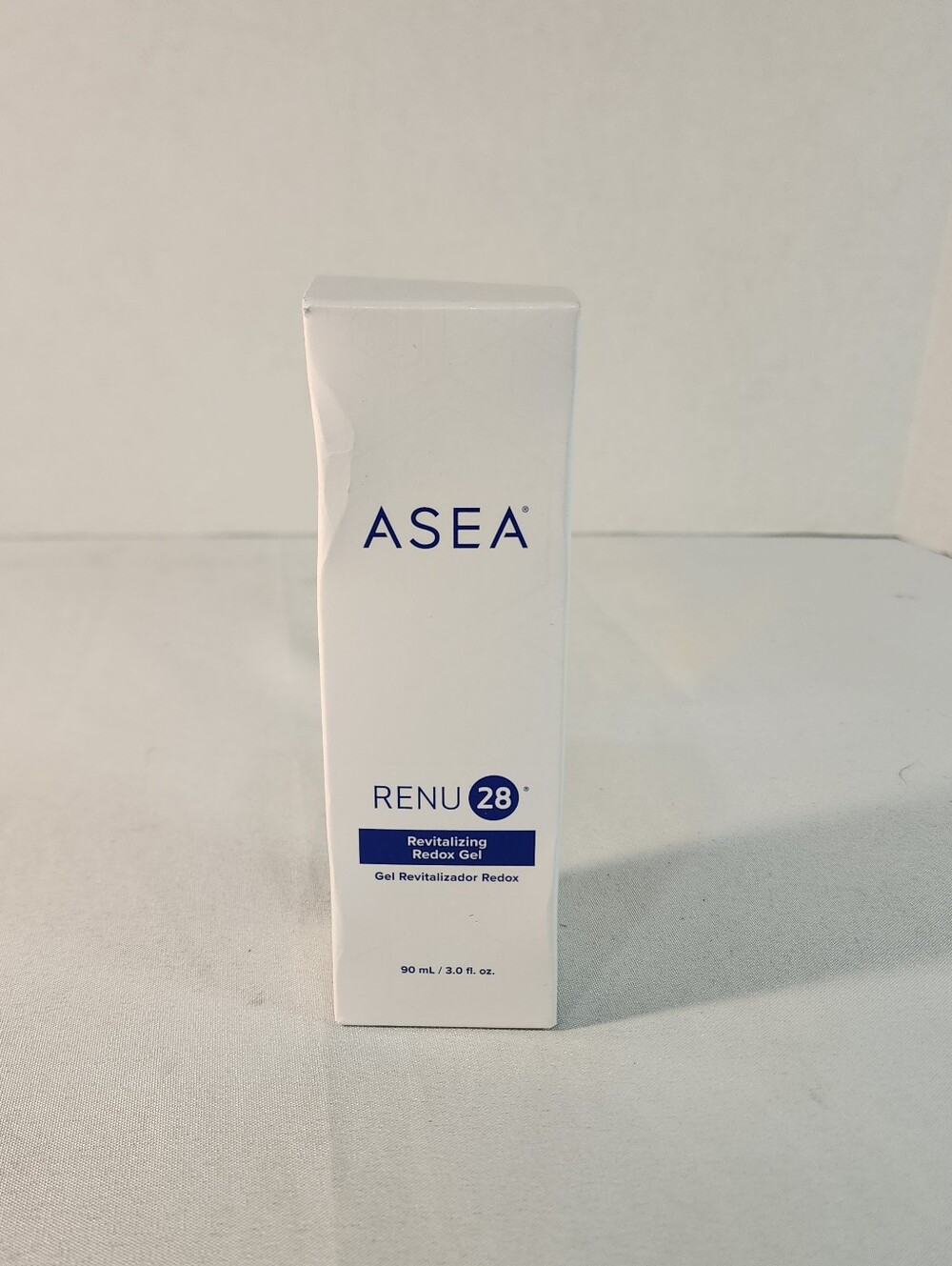 ASEA RENU 28 Revitalizing Redox Gel 3oz/90 mL Expires 07/27 Lot# 1203
